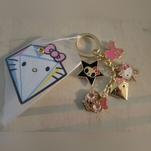 Hello Kitty x Tokidoki new with tag keychain
